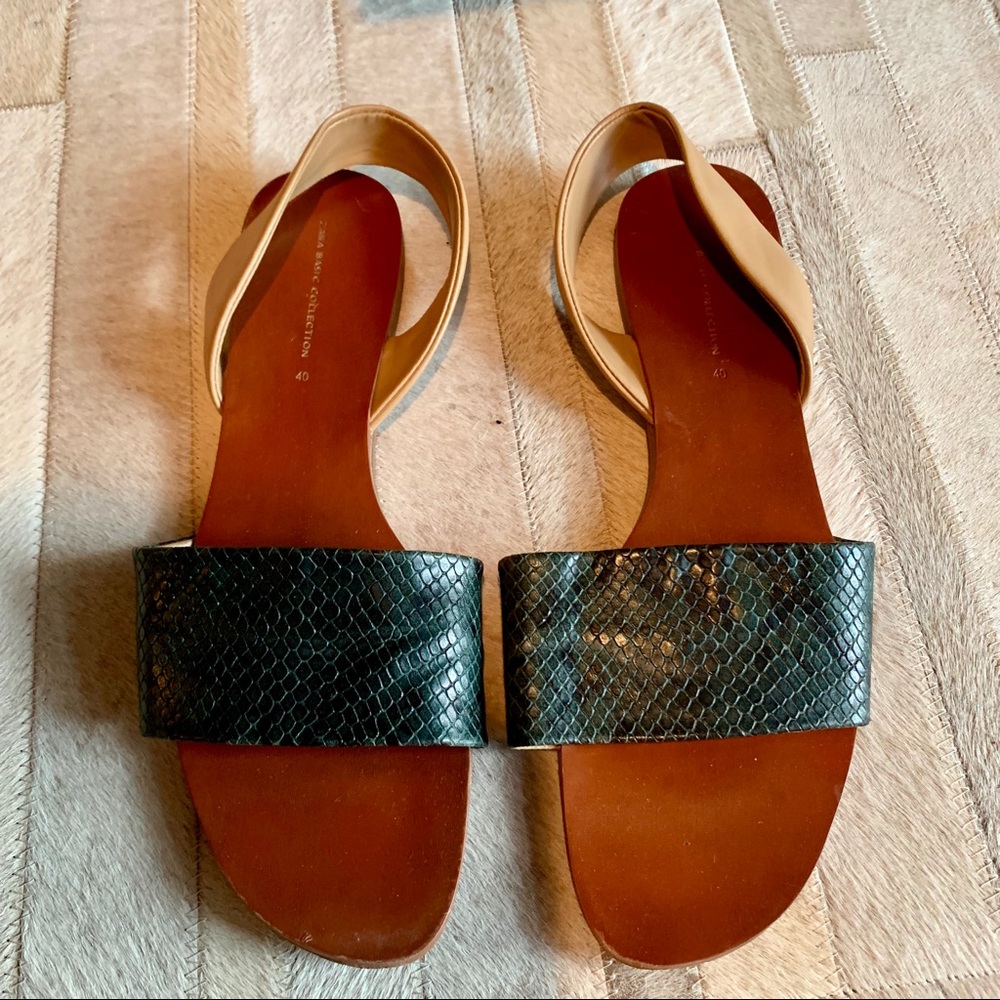Zara Two Toned Slides